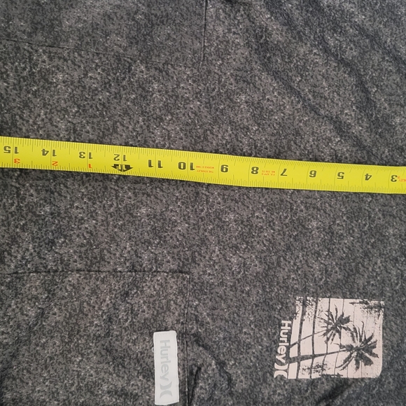 Hurley Soft Women's Gray Hoodie with Palm Design Size M - Picture 4 of 5